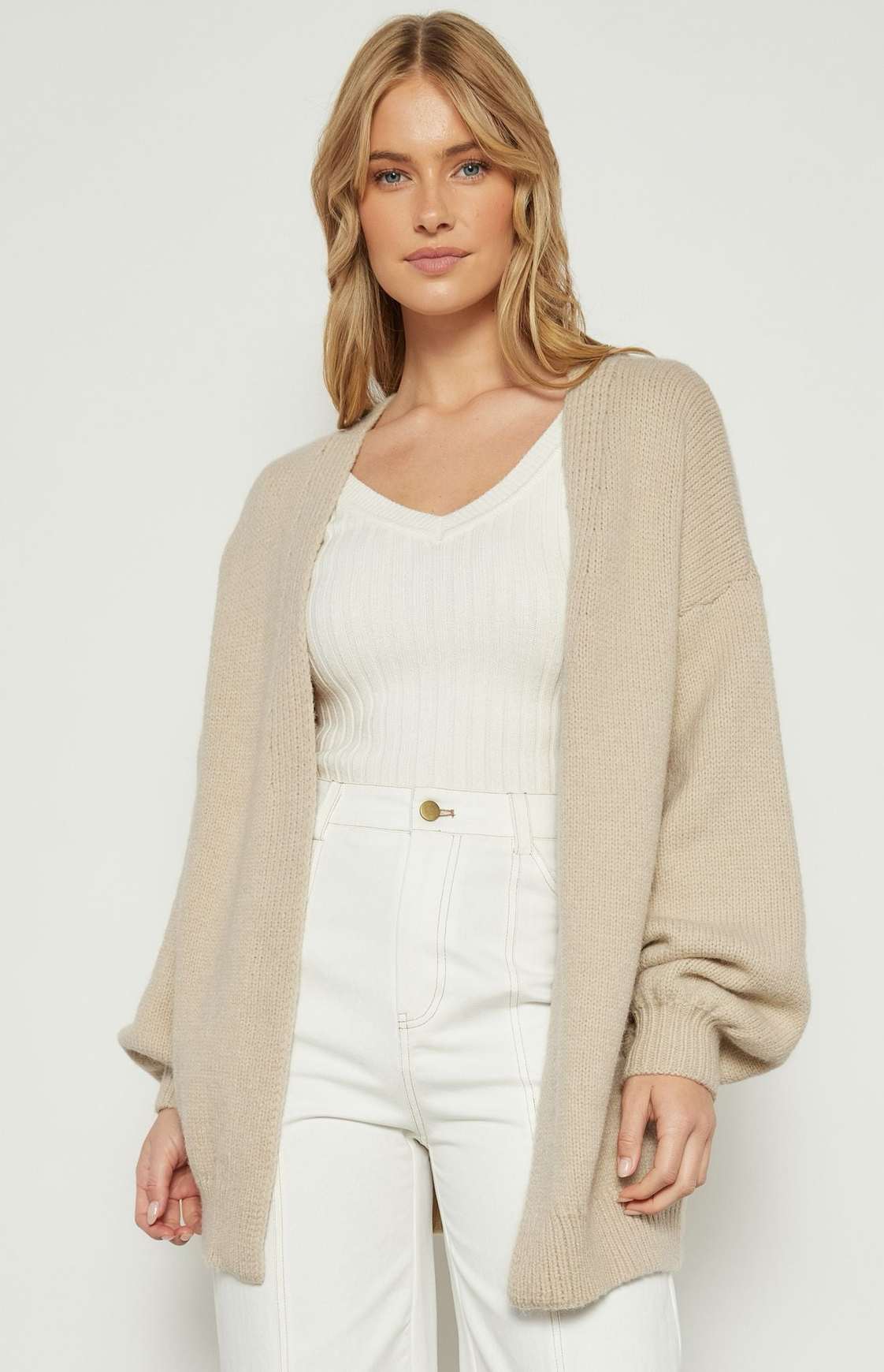 Luysiana Cardigan Beige