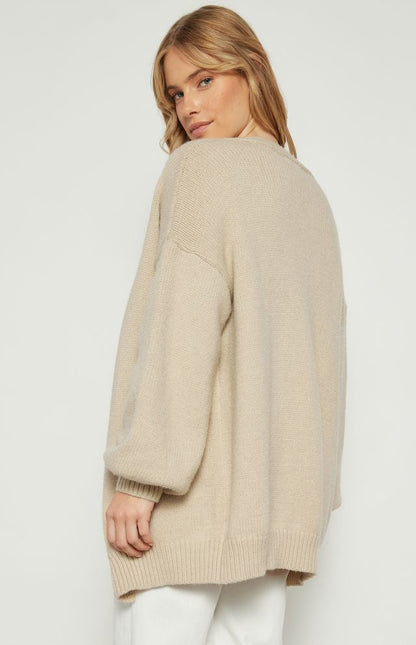 Luysiana Cardigan Beige
